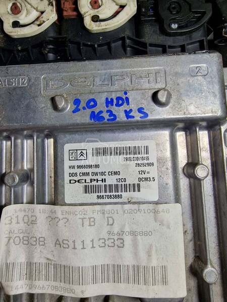 motorni racunar 2.0 HDI 163 KS za Peugeot 308, 508, 508 RXH ...