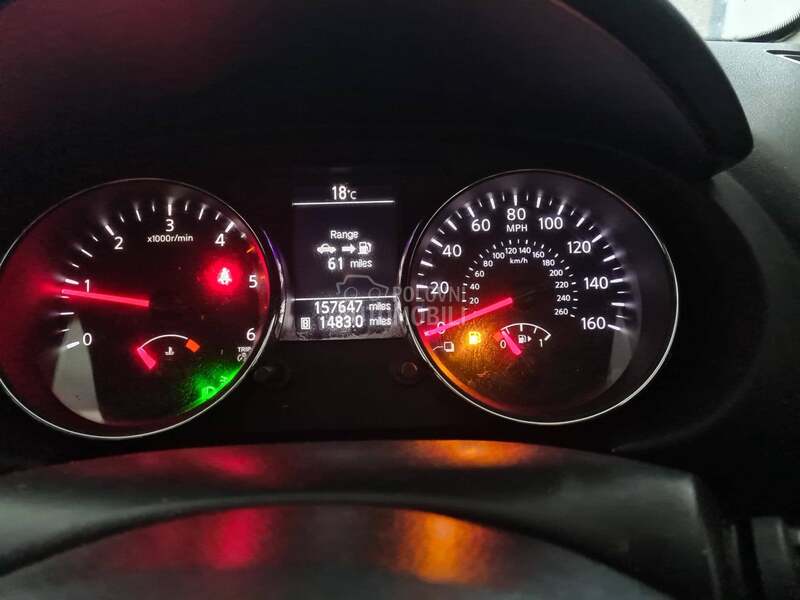 brzinomer kilometar sat za Nissan Qashqai, Qashqai + 2 od 2010. do 2013. god.