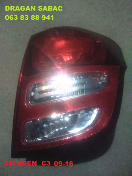Stop svetla i stop lampe za Citroen C3 od 2009. do 2016. god.