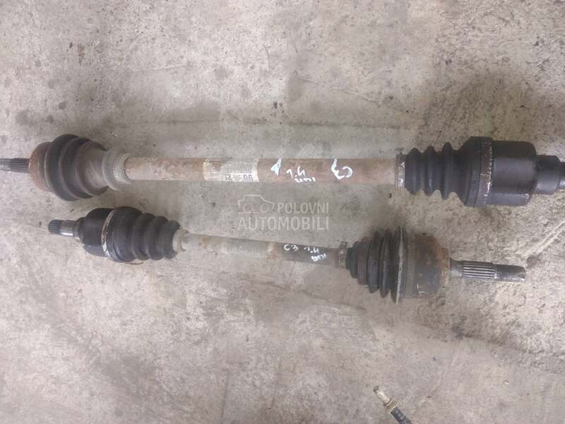 Poluosovine 1.4 hdi za Citroen C3 od 2001. do 2008. god.