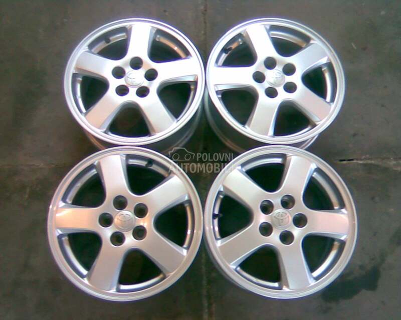 Aluminijumske felne OZ TOYOTA original 15" 5 x 100