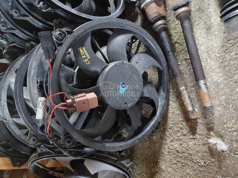 ventilator hladnjaka za Citroen C5