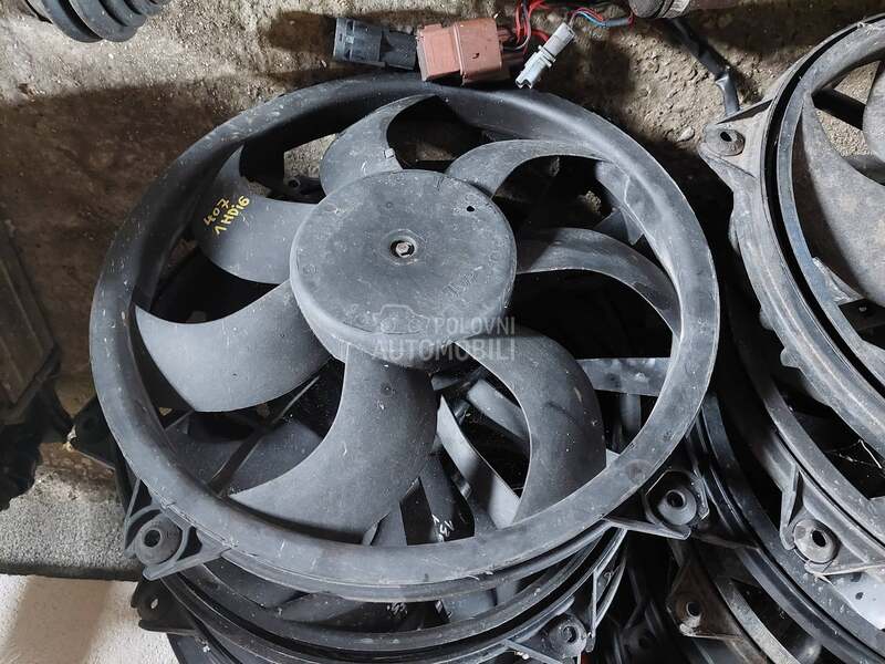 ventilator hladnjaka za Peugeot 407