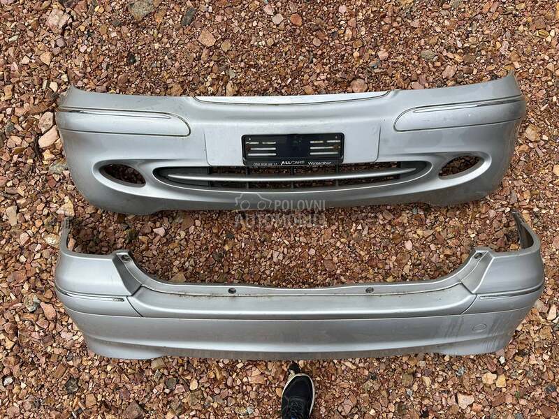 prednji i zadnji branik siva za Mercedes Benz A Klasa od 2001. do 2004. god.