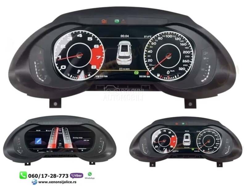 Virtuelna digitalna tabla za Audi Q5, SQ5, RS Q5