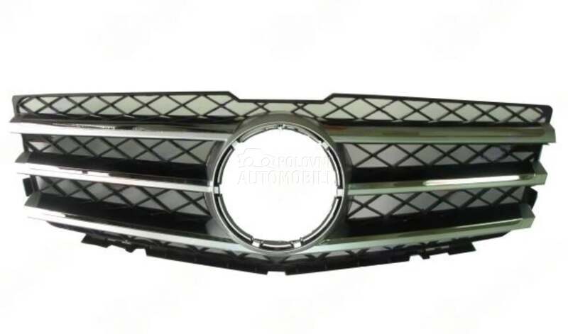 PVC maska hrom/crna SPORT X204 za Mercedes Benz GLK 200 od 2008. do 2012. god.