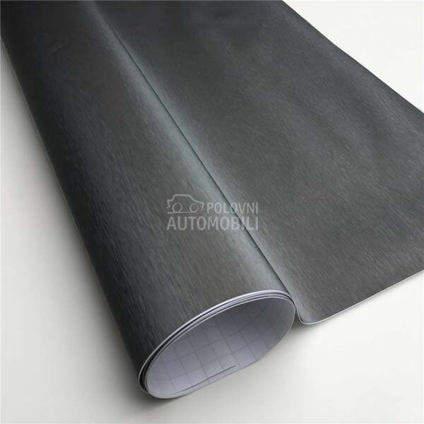 Folija bruseni aluminijum crna  