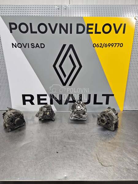 Alternator Reno za renoa za Renault Clio, Espace, Express ... od 2001. do 2016. god.