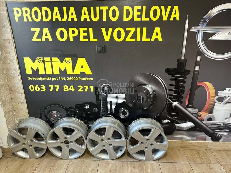 Aluminijumske felne  16" 4 x 130