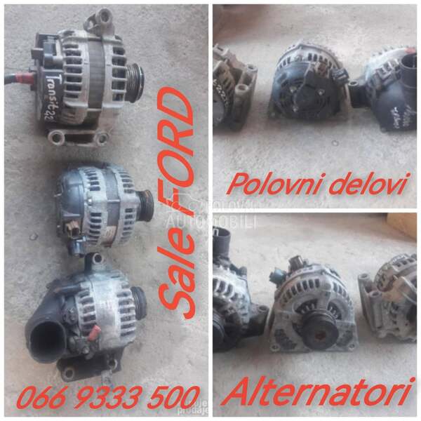 alternatori .1.4 svi modeli za Ford Fiesta od 2002. do 2016. god.