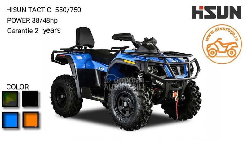 HISUN Tactic 550 i 750 delovi