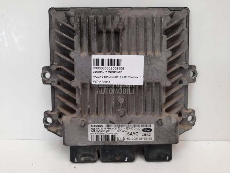 Kompjuter motora 1.4CD za Mazda 2 od 2002. do 2007. god.