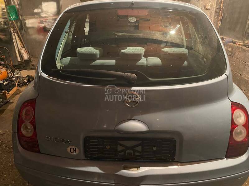 gepek vrata za Nissan Micra od 2003. do 2010. god.