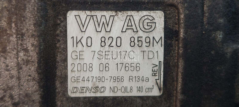 KOMPRESOR KLIME za Volkswagen Touran
