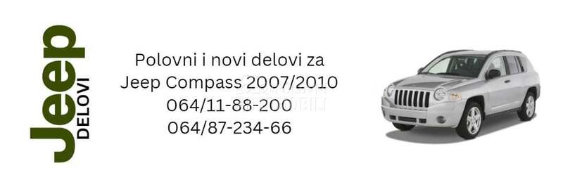 Jeep Compass 2009. god. -  kompletan auto u delovima