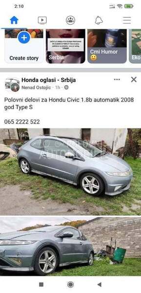 vrata krov panoramu za Honda Civic od 2006. do 2011. god.