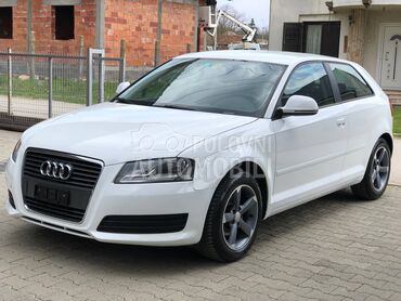 Audi A3 1.6, 4.690 €, 2009. Hečbek, Benzin | 1595 cm3, 257.000 km, 75kW (102 KS), Manuelni 5 brzina, 2/3 vrata, 5 sedišta, Mrčajevci
