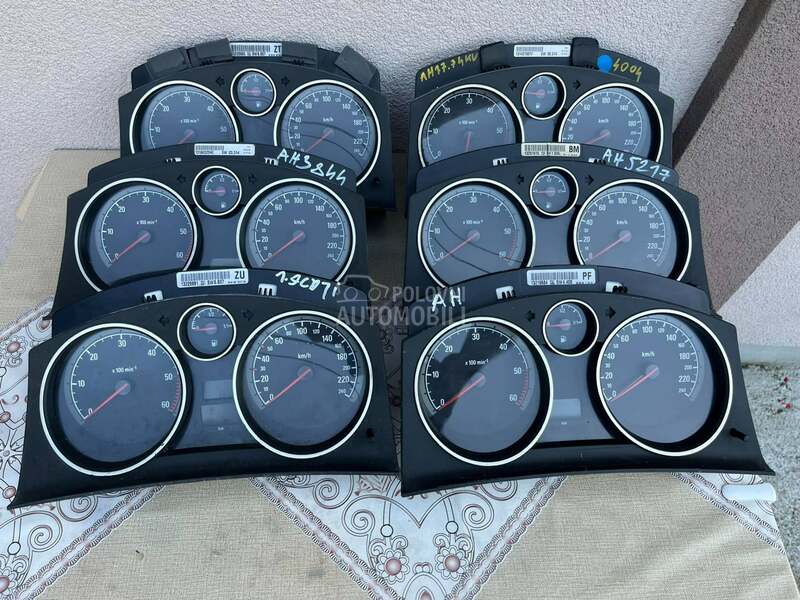 Kilometar sat za Opel Astra H od 2004. do 2012. god.