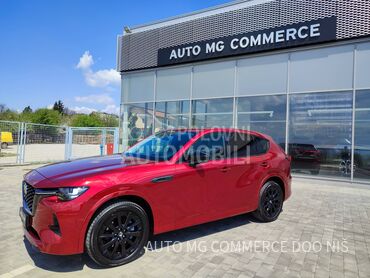 Mazda CX-60 D254 HOMURA PLUS, 59.040 €, 2025. Džip/SUV, Hibridni pogon (dizel) | 3283 cm3, 0 km, 187kW (254 KS), Automatski / poluautomatski, 4/5 vrata, 5 sedišta, Niš