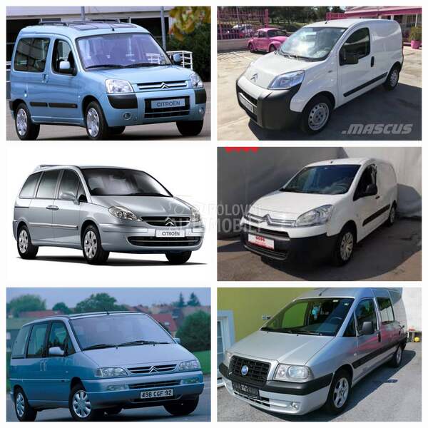 Kompresor klime, ventilator za Citroen Berlingo, C8, Evasion ...