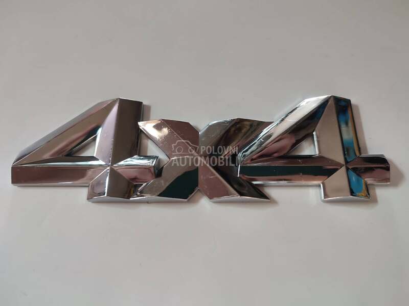 Natpis 4X4 hrom  