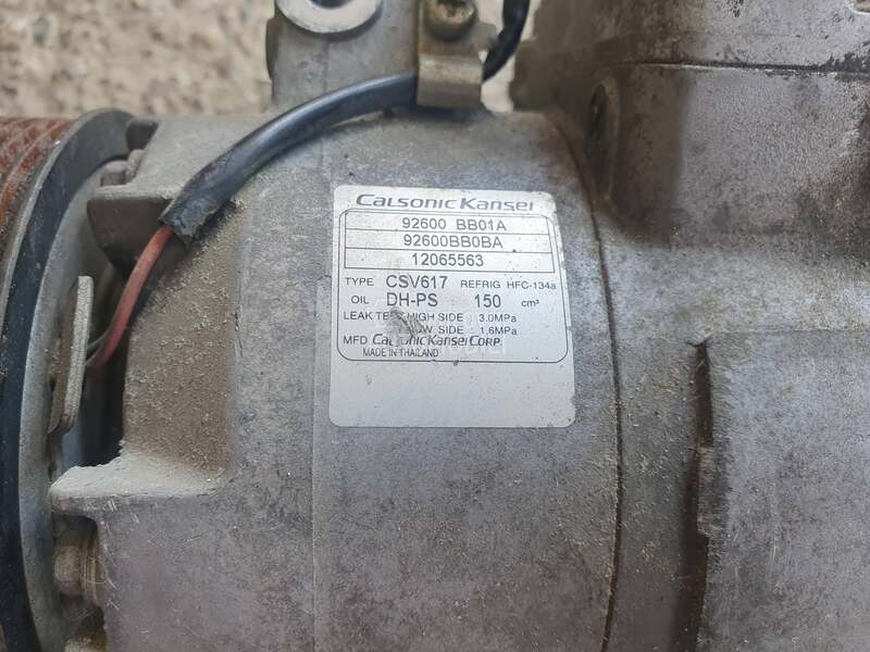 Kompresor klime za Nissan Qashqai, Qashqai + 2 od 2008. do 2017. god.