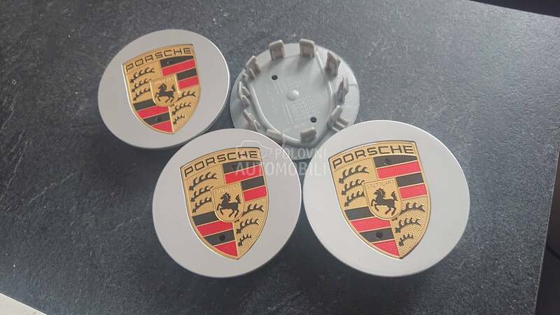 cepovi za felne 76mm SREBRNI za Porsche 356, 911, 924 ...