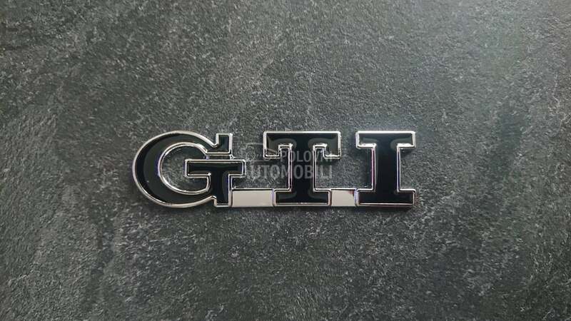 VW GTI oznaka CRNA za Volkswagen Golf 1, Santana, EOS ...