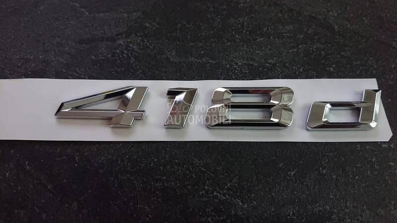 NOVO oznaka 418d za seriju 4 za BMW 418