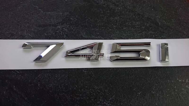 NOVO oznaka 745i za seriju 7 za BMW 745
