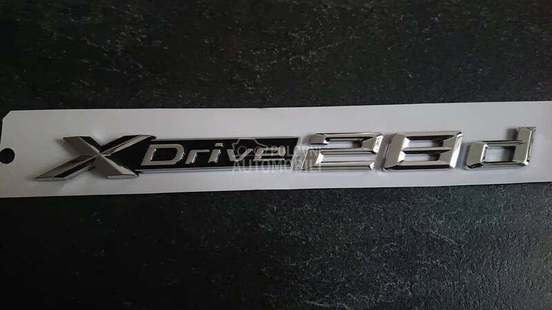 NOVO oznaka XDrive 28d za BMW X3, X5, X6 ...