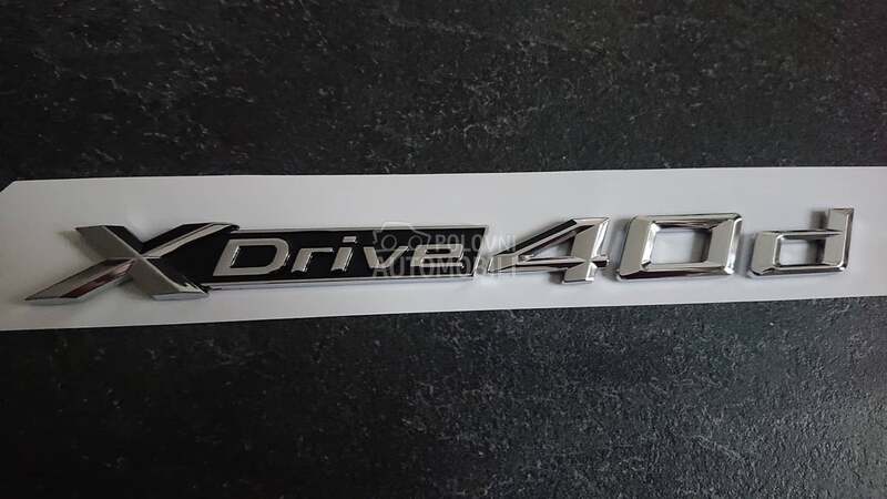 NOVO oznaka XDrive 40d za BMW X3, X5, X6 ...