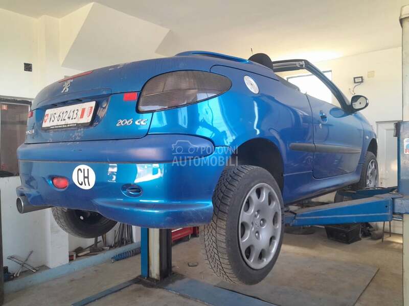 Vrata 206 cc za Peugeot 206 od 2001. do 2006. god.