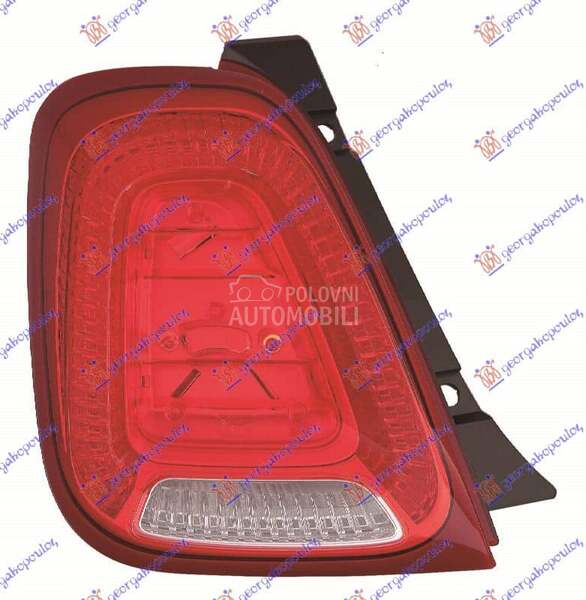 Stop svetla i stop lampe za Fiat 500