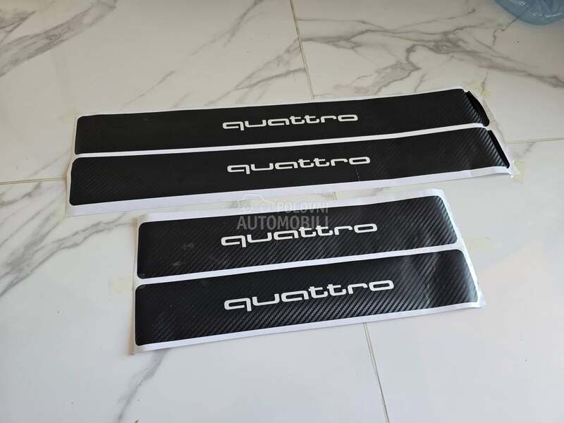 Quattro karbon nalepnice prag za Audi Ostalo