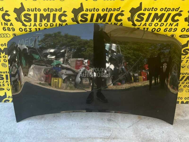 Hauba crna za Renault Megane od 2002. do 2008. god.