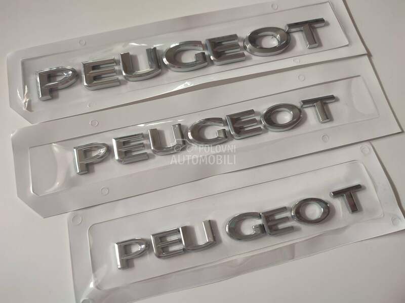 Natpis na gepek vratima za Peugeot 2008, 208, 308 ...