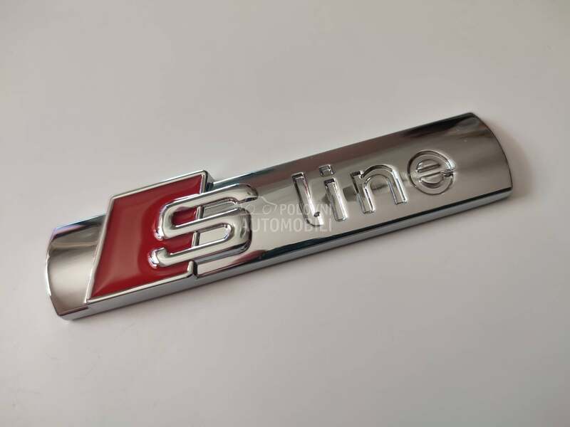 Natpis S-LINE veliki za Audi S3, S4, S6