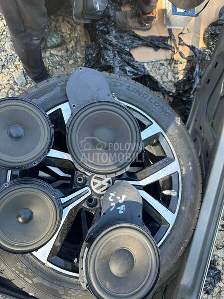 zvucnici fabricki u vratima za Volkswagen Caddy, Golf 4, Golf 5 ...