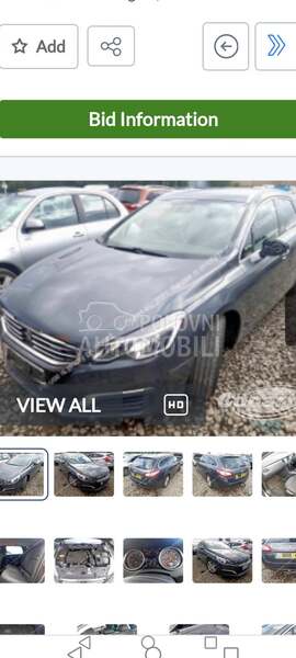 delovi 508 za Peugeot 508 od 2011. do 2018. god.