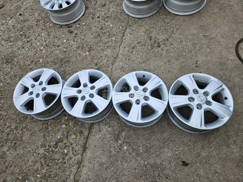 Aluminijumske felne Opel 5x110 15" 5 x 110