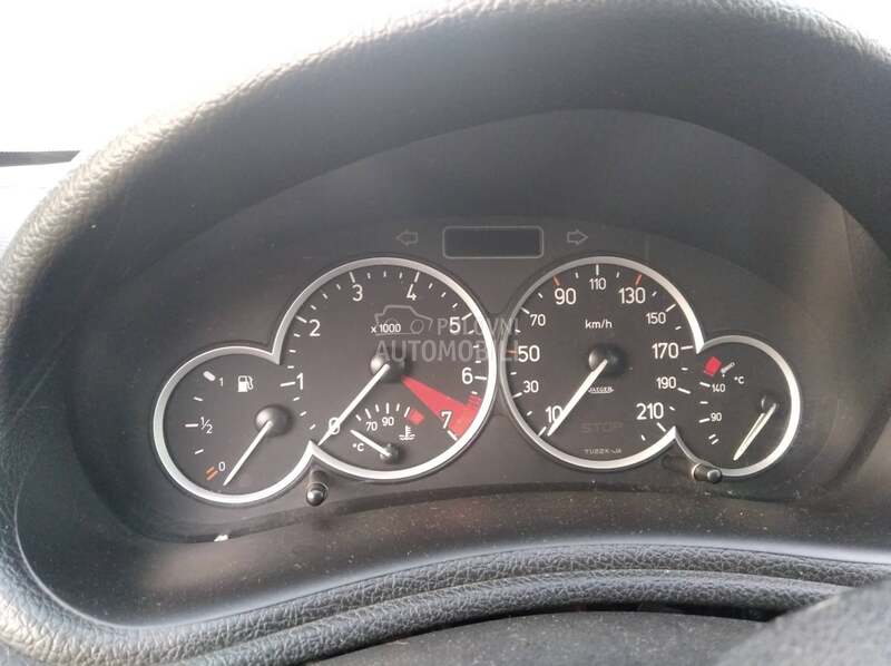 Crni KM Sat 1.6 16V za Peugeot 206