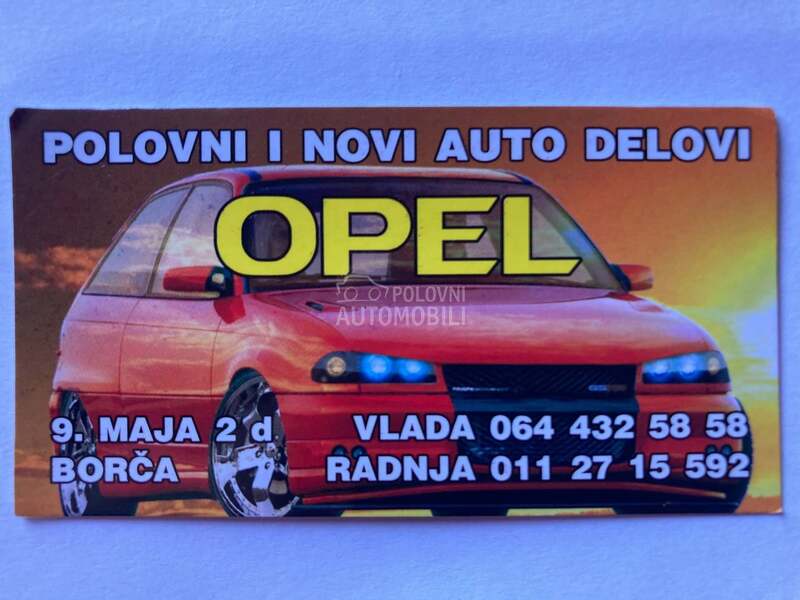 Opel Ostalo Opel -  kompletan auto u delovima