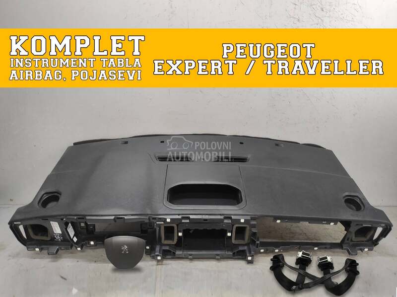 Instrument tabla airbag pojas za Peugeot Expert od 2016. do 2023. god.