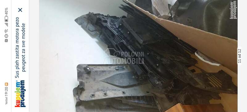 Zastita motora sus pleh za Peugeot 206, 308, 207 ...