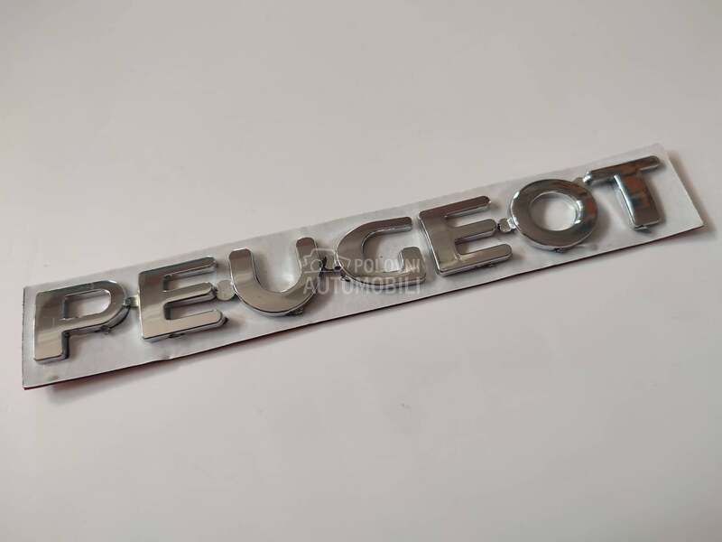 Natpis na gepek vratima manji za Peugeot 206, 207, 306 ...