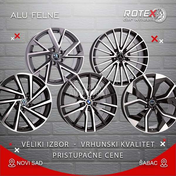 Aluminijumske felne  22" 5 x 112