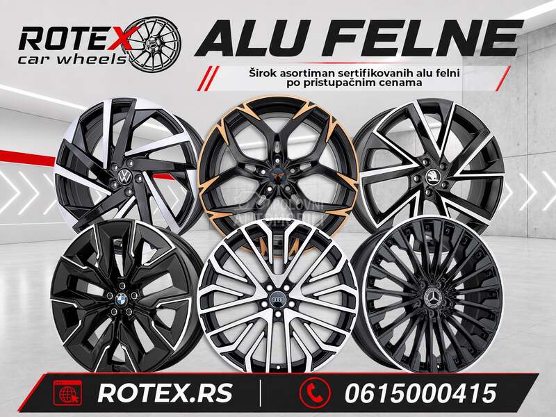 Aluminijumske felne 22" 5 x 112