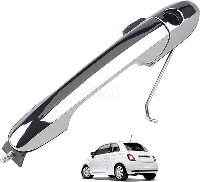 Brava i kvaka leva za Fiat 500 od 2017. do 2023. god.