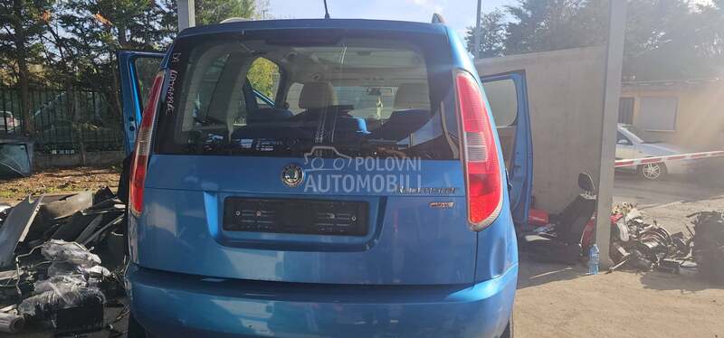 Gepek vrata za Škoda Roomster